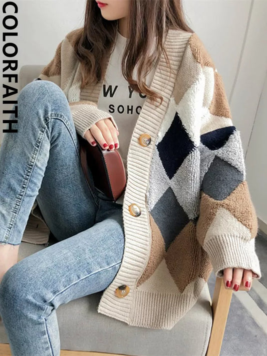 Plaid Faith Cardigan