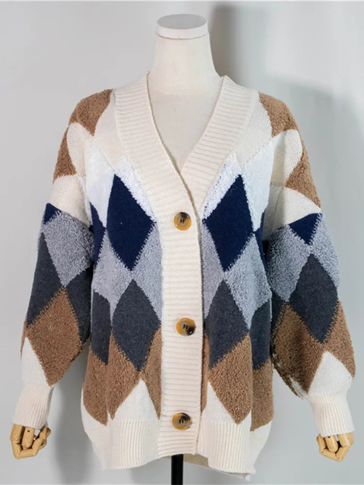 Plaid Faith Cardigan